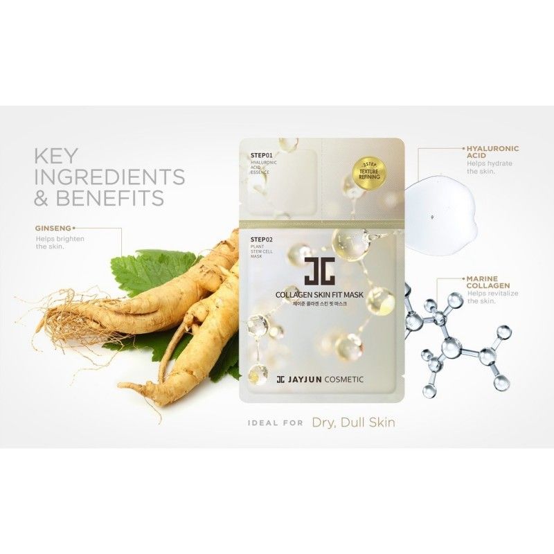 JayJun Collagen Skin Fit Mask 10pcs
