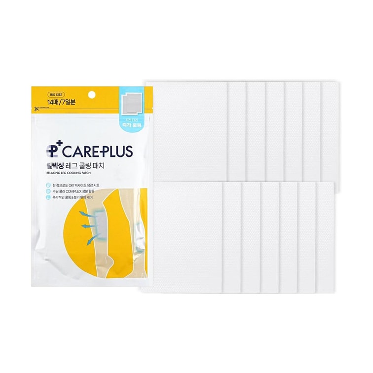 Olive Young欧利芙洋Care Plus小腿舒缓贴 14贴