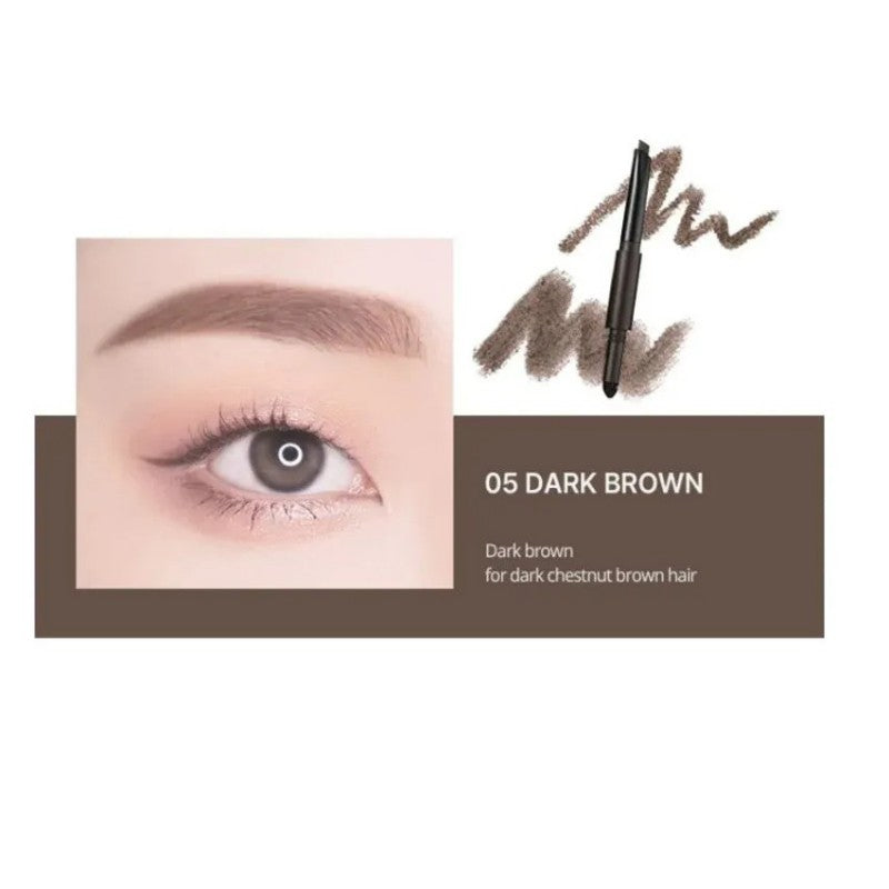 Wakemake Powder Jet Dual Brow #05 Dark Brown