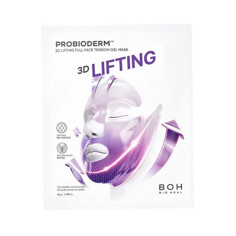 BOH Probioderm 3D Lifting Full Face Tension Gel Mask 1pcs