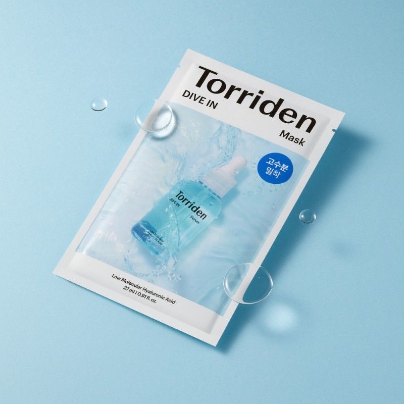 Torriden Dive-In Low Molecule Hyaluronic Acid Mask 1pcs