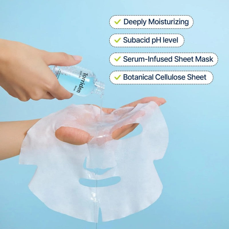 Torriden DIVE IN Low Molecular Hyaluronic Acid Mask 10pcs