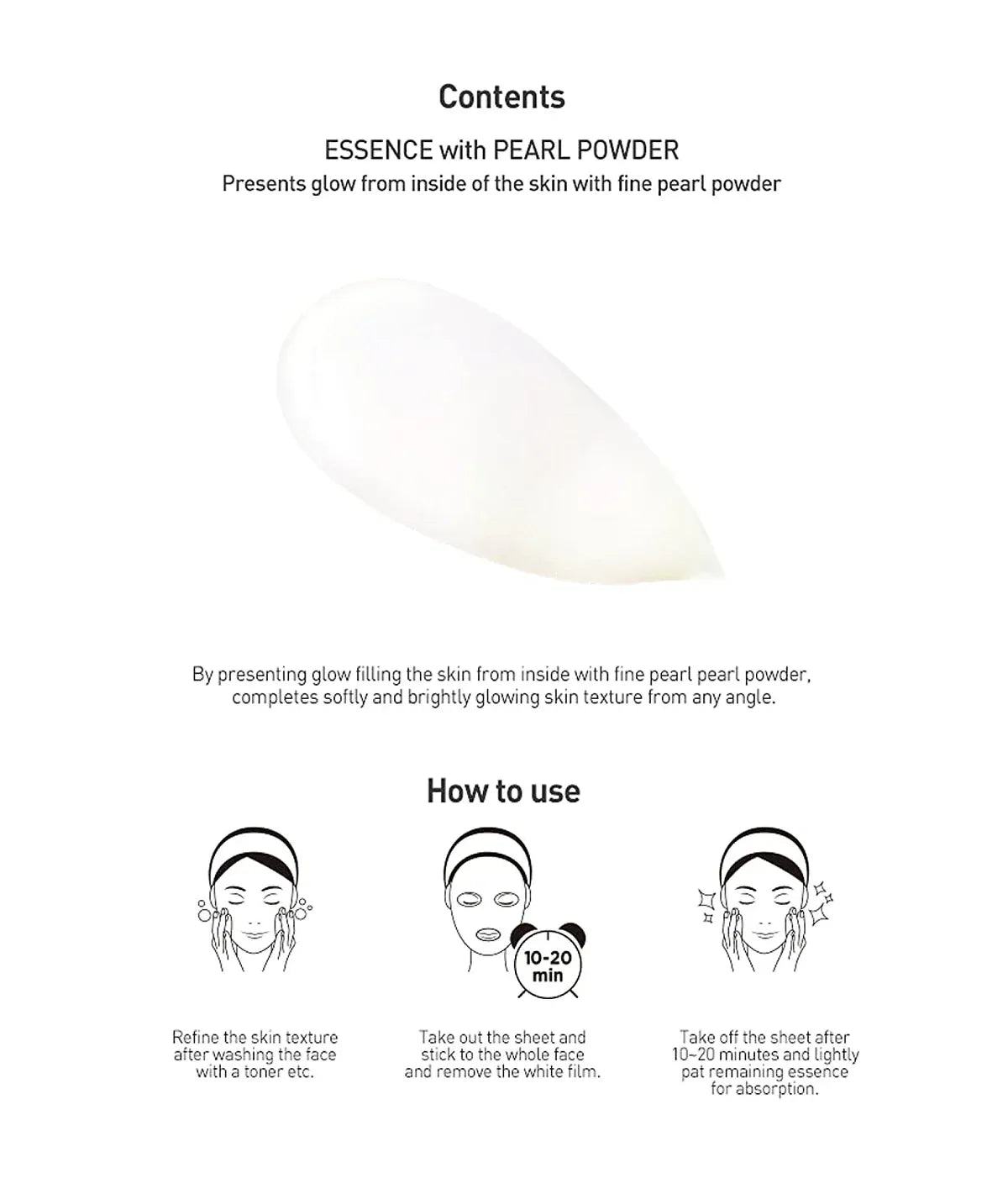 JM Solution Glow Luminous Aurora Mask 10pcs
