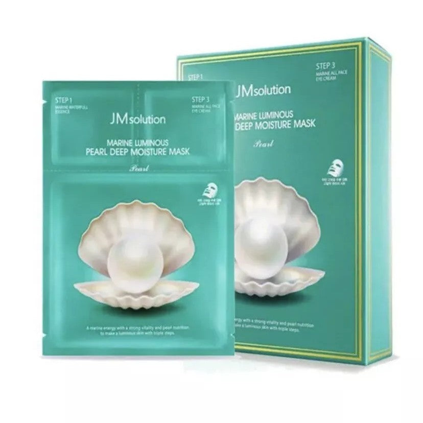 JM Solution珍珠美白三部曲面膜补水提亮 1片