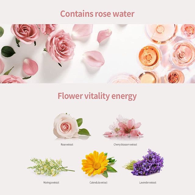 JM Solution Glow Luminous Flower Firming Mask Rose 1pcs