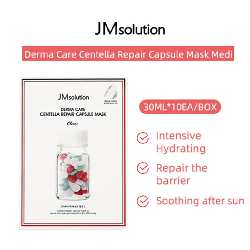 JM Solution Derma Care Centella Madeca Capsule Masks