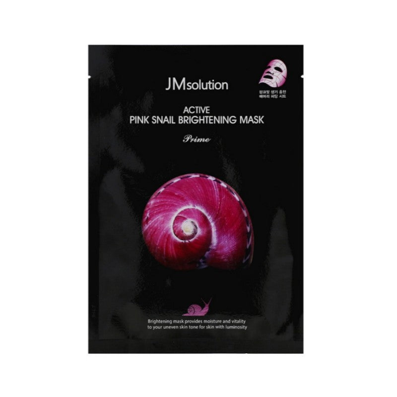 JM Solution Active Pink Snail Brightening Mask Prime 1pcs
