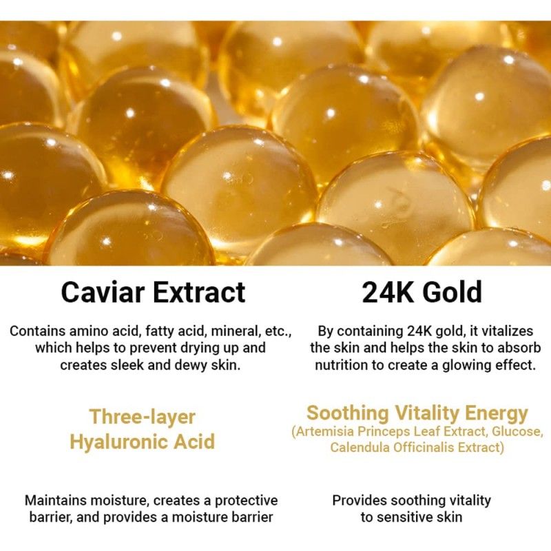 JM Solution Golden Caviar Nourishing Mask 1pcs