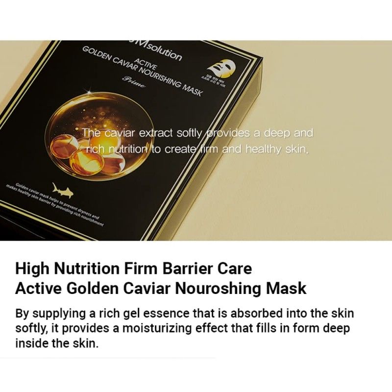 JM Solution Golden Caviar Nourishing Mask 1pcs