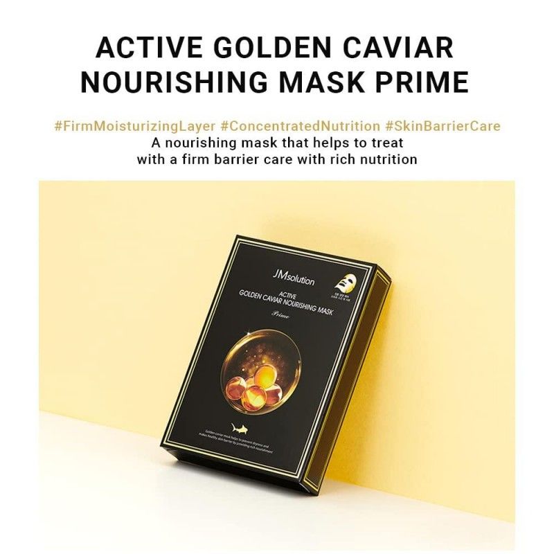 JM Solution Golden Caviar Nourishing Mask 1pcs