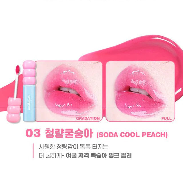 Colorgram Fruity Glass Tint #03 Soda Cool Peach