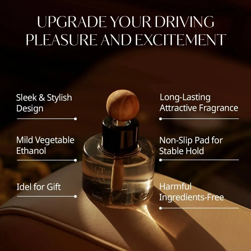 Hetras Premium Car Diffuser #07 Hotel Wood 60ml*2