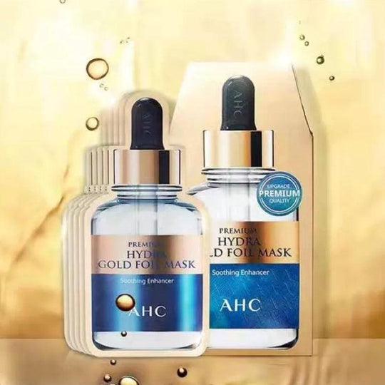 AHC Premium Hydra Gold Foil Mask 5pcs