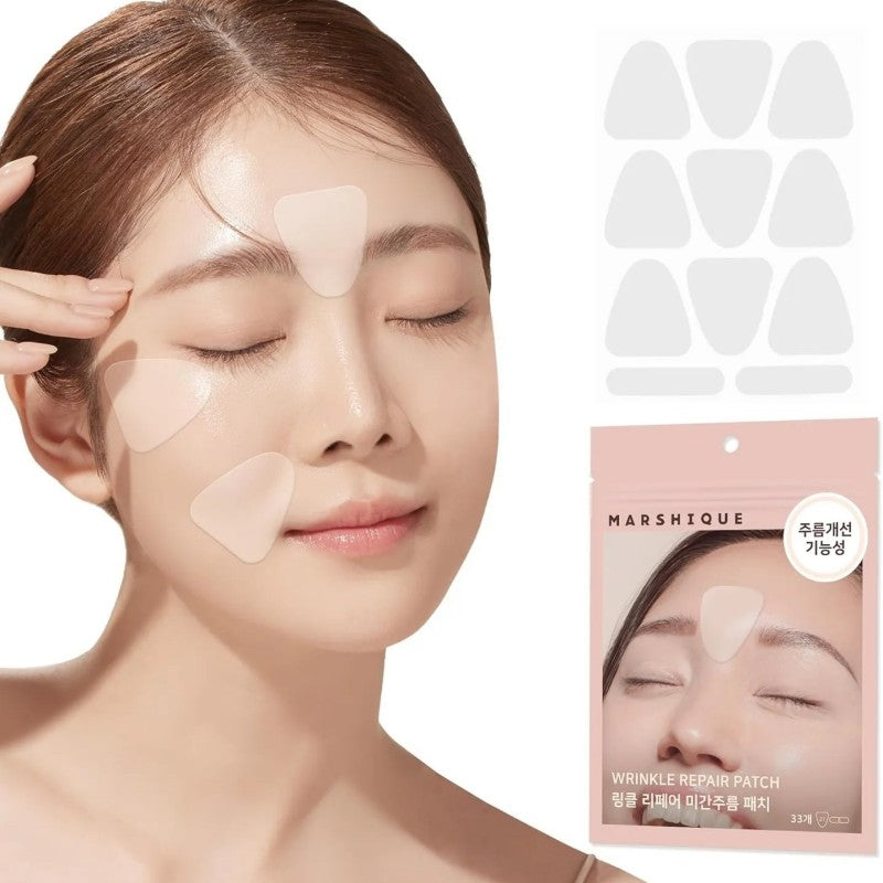 Marshique Wrinkle Repair Patch For Between Brows 33pcs