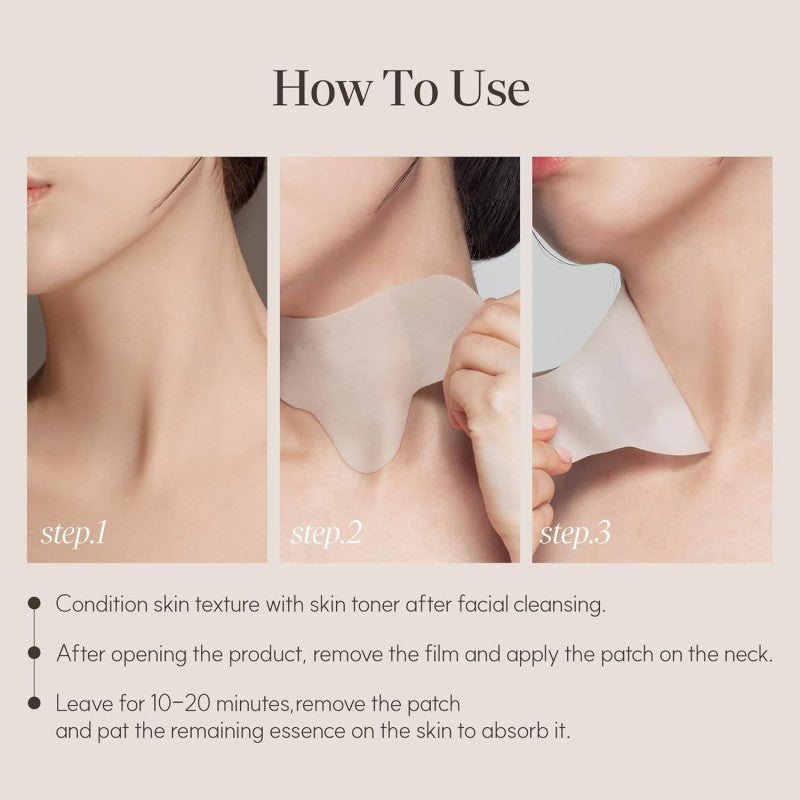 Marshique Wrinkle Repair Hydrogel Neck Patch 4pcs