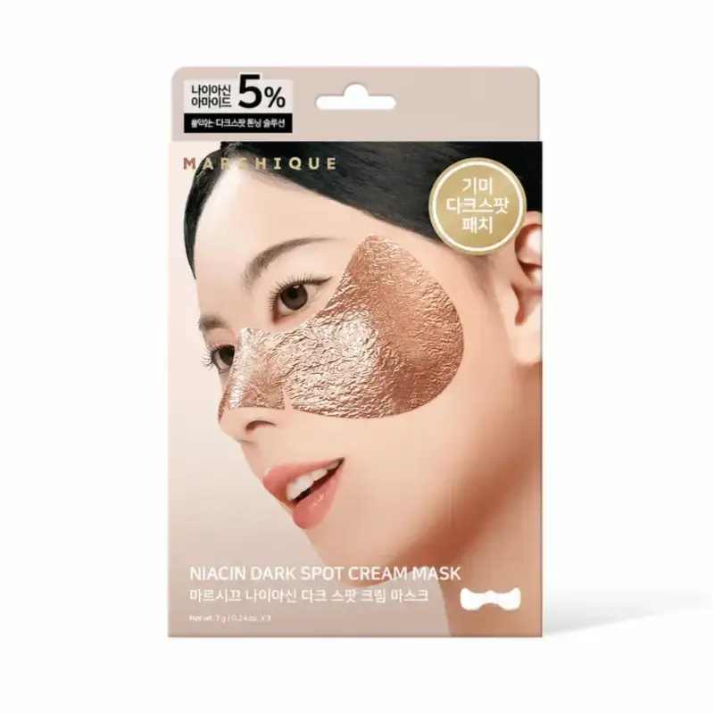 Marshique Niacin Dark Spot Cream Mask 1pcs
