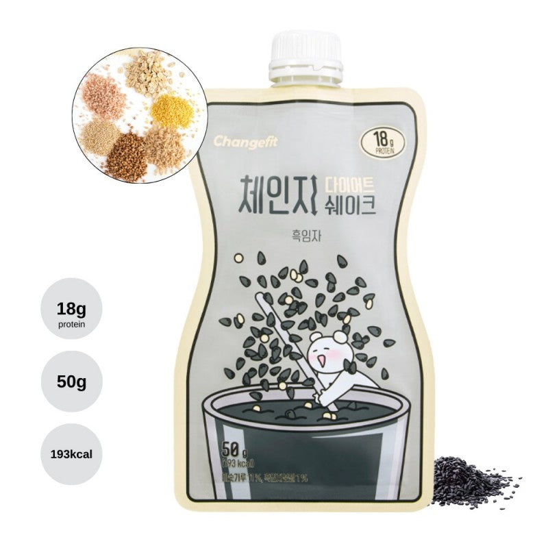 Change Fit高蛋白代餐奶昔黑芝麻198Kcal 50g