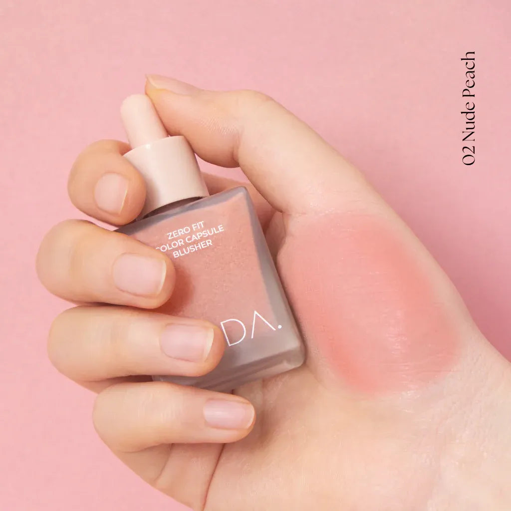 Lizda Zero Fit Color Capsule Blusher #02 Nudy Peach