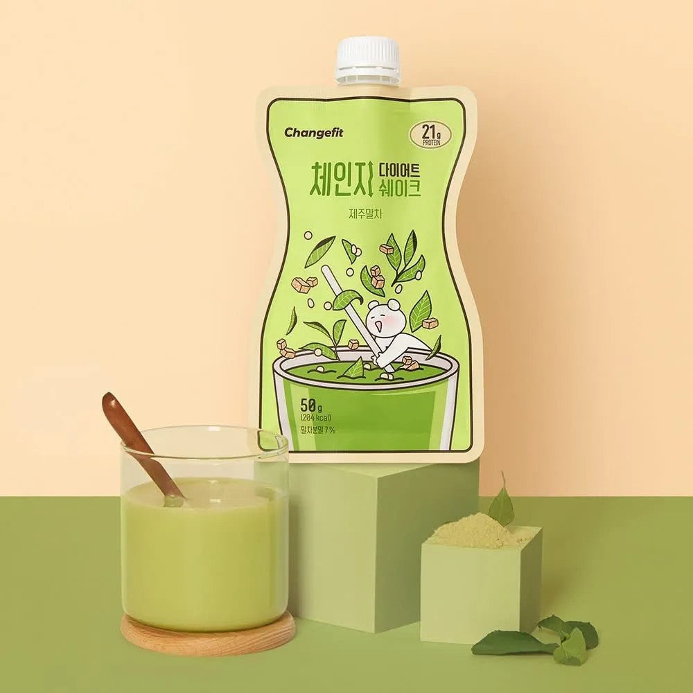 Change Fit代餐奶昔济州抹茶味204Kcal 50g