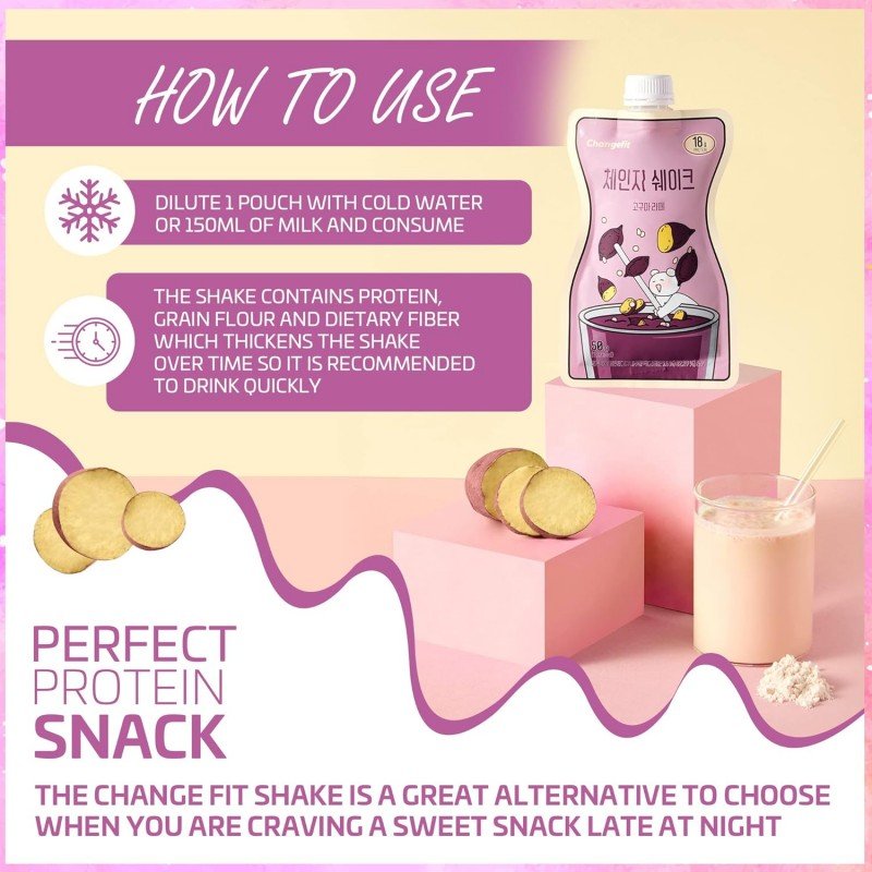 Change Fit Shake Strawberry & Banana 50g