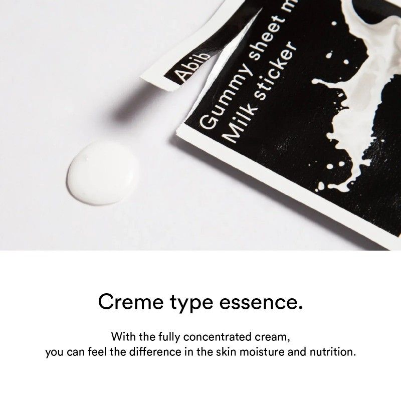 Abib Gummy Sheet Mask Milk Sticker 10pcs