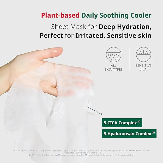 Dr.G R.E.D Blemish Cool Soothing Mask 10pcs