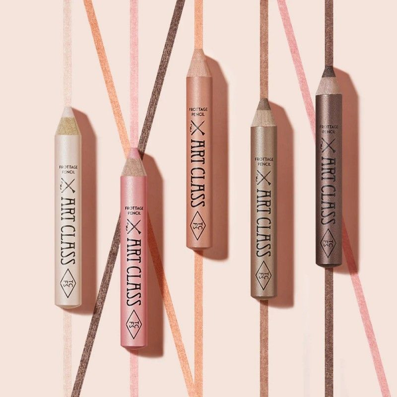 Too Cool For School Artclass Frottage Pencil #01 Shining Linen