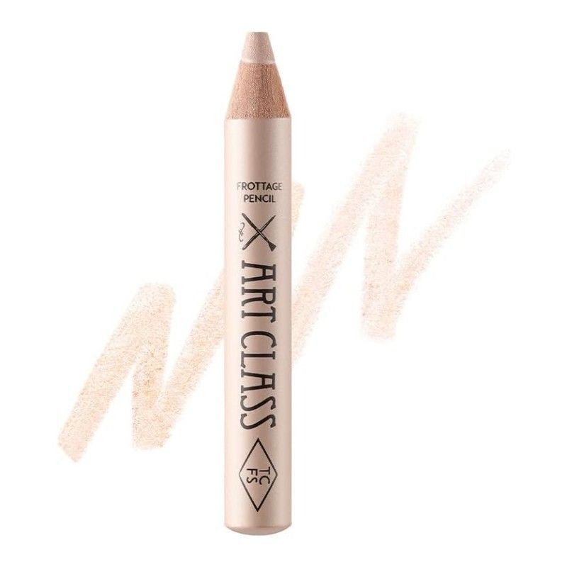 Too Cool For School Artclass Frottage Pencil #01 Shining Linen