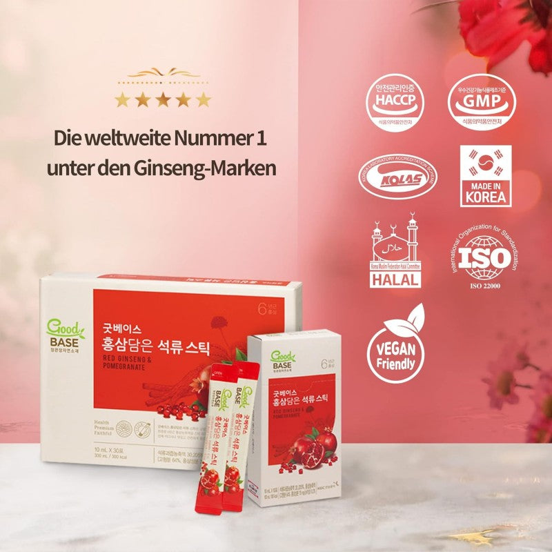KGC Red Ginseng Pomegranate Drink 30pcs