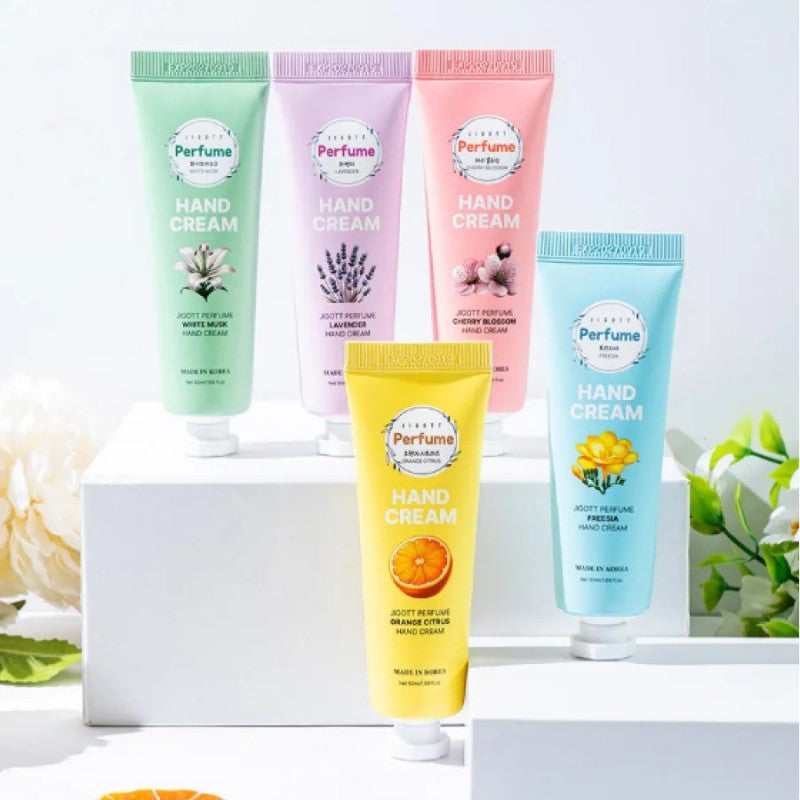 Jigott Perfume Assorted Hand Cream Set 50ml*5