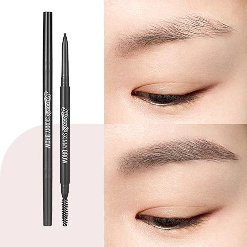 Peripera Speedy Skinny EyeBrow Pencil #01 Dark Brown