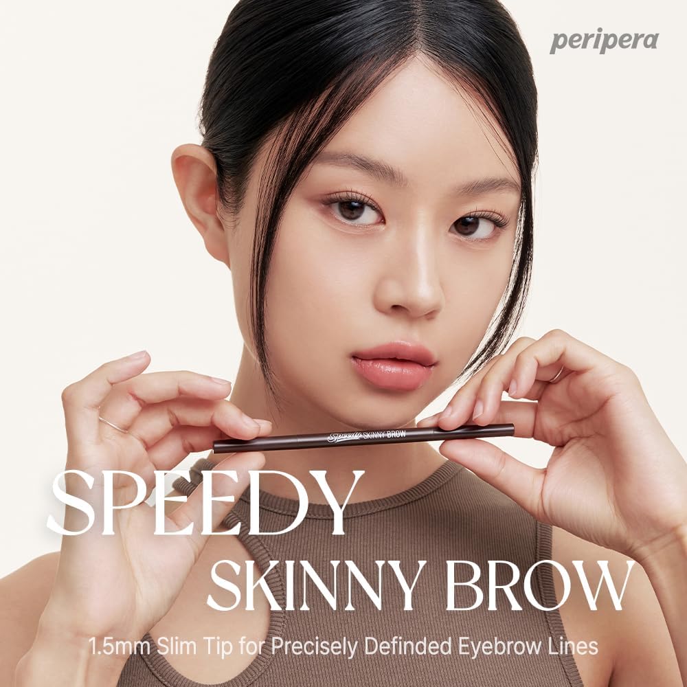 Peripera Speedy Skinny Eyebrow Pencil #03 Natural Brown