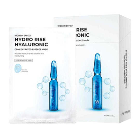 Wonjin Effect Hydro Rise Hyaluronic Concentrated Essence Mask 10pcs