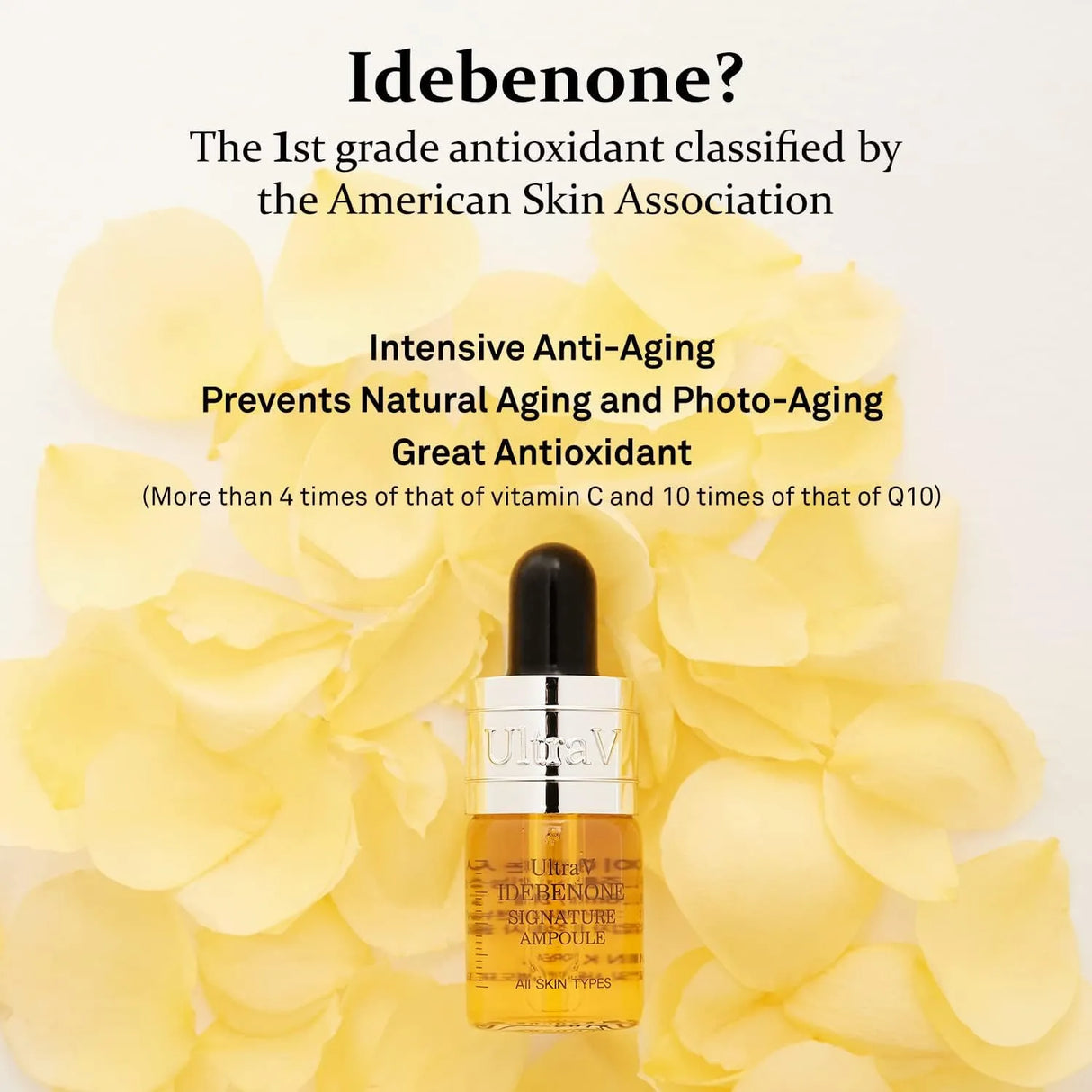 Ultra V Idebenone Signature Ampoule 8ml*4