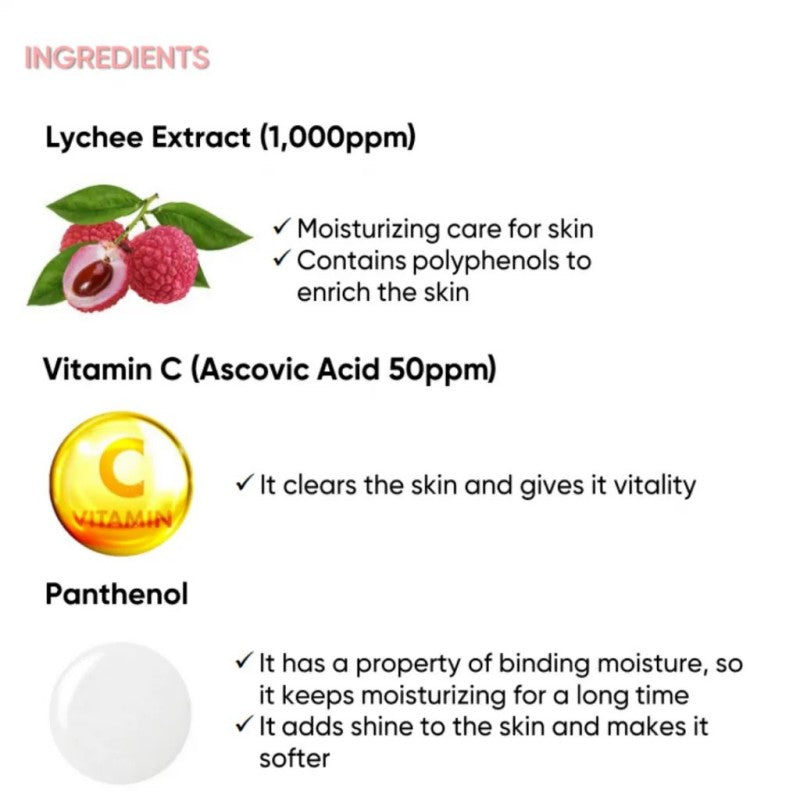 Banila Co Clean It Zero Cleansing Tissue Lychee Vita 30pcs