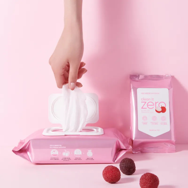 Banila Co Clean It Zero Cleansing Tissue Lychee Vita 30pcs