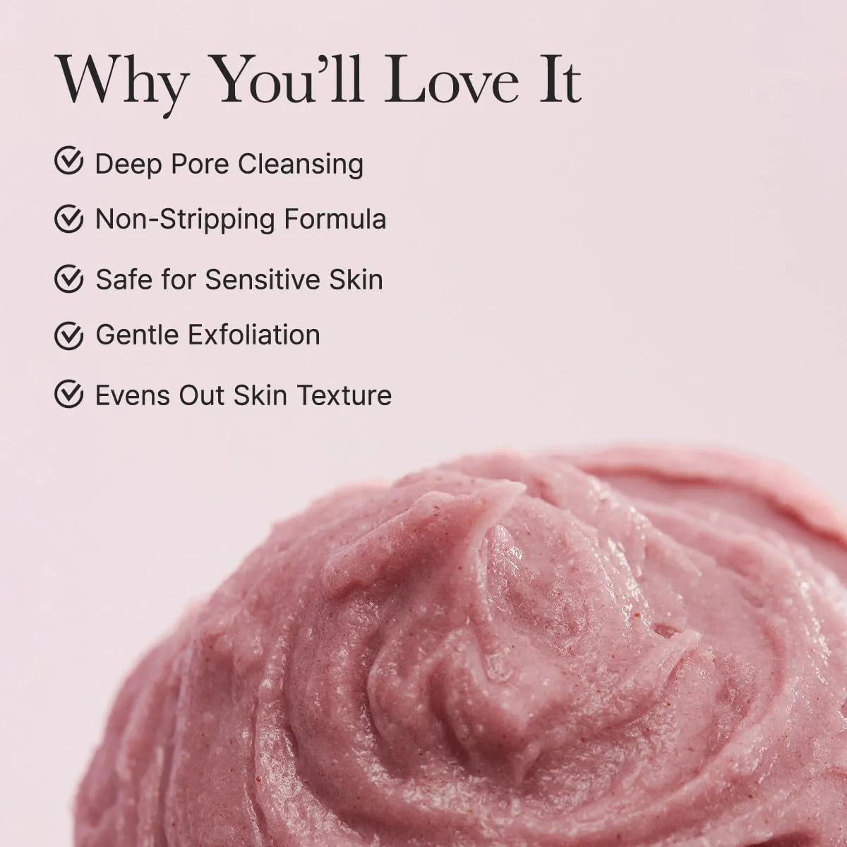 Arencia Fresh Rosehip Rice Mochi Cleanser 120g
