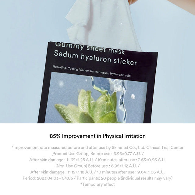 Abib Gummy Sheet Arcmaszk - Sedum Hyaluron Sticker 1pcs