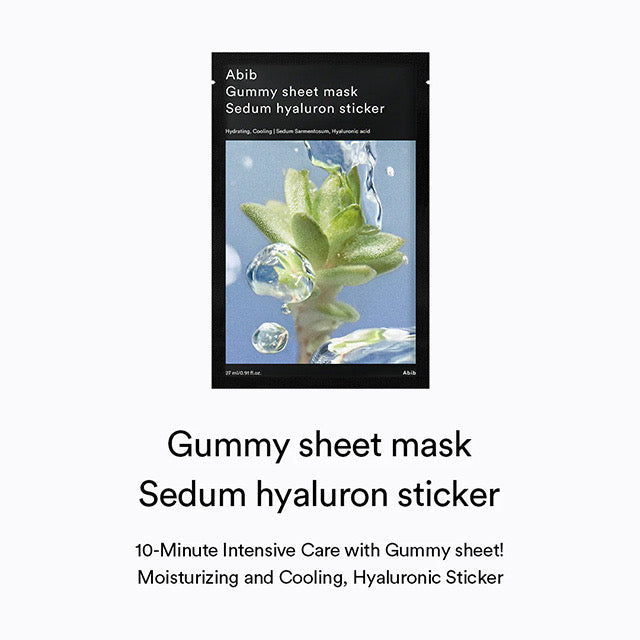 Abib Gummy Sheet Arcmaszk - Sedum Hyaluron Sticker 1pcs