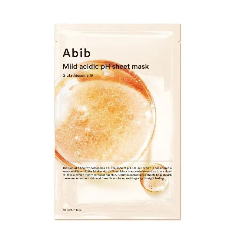 Abib Mild Acidic pH Sheet Mask Glutathiosome Fit 1pcs