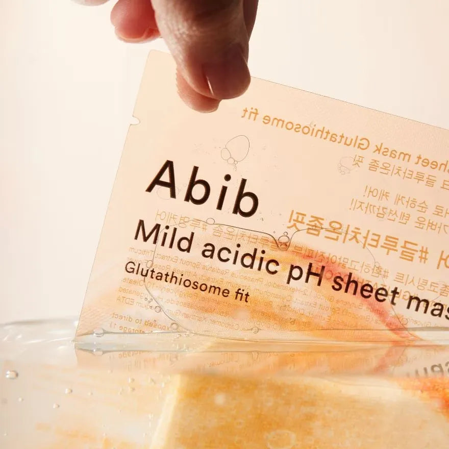 Abib Mild Acidic pH Glutathiosome Fit Sheet Mask 10pcs