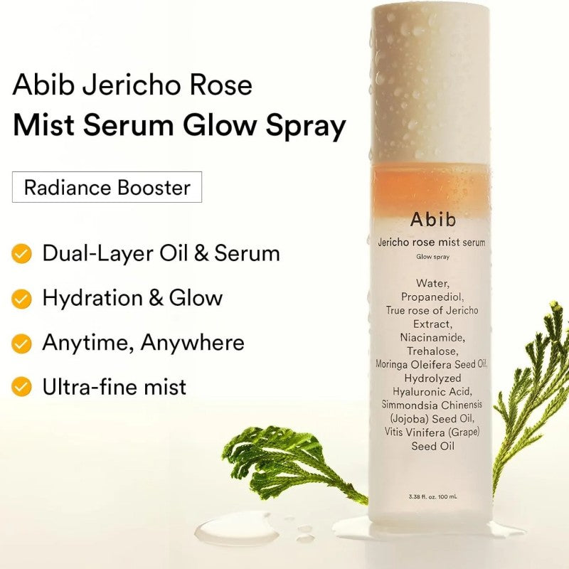 Abib Jericho Rose Mist Serum Glow Spray 100ml