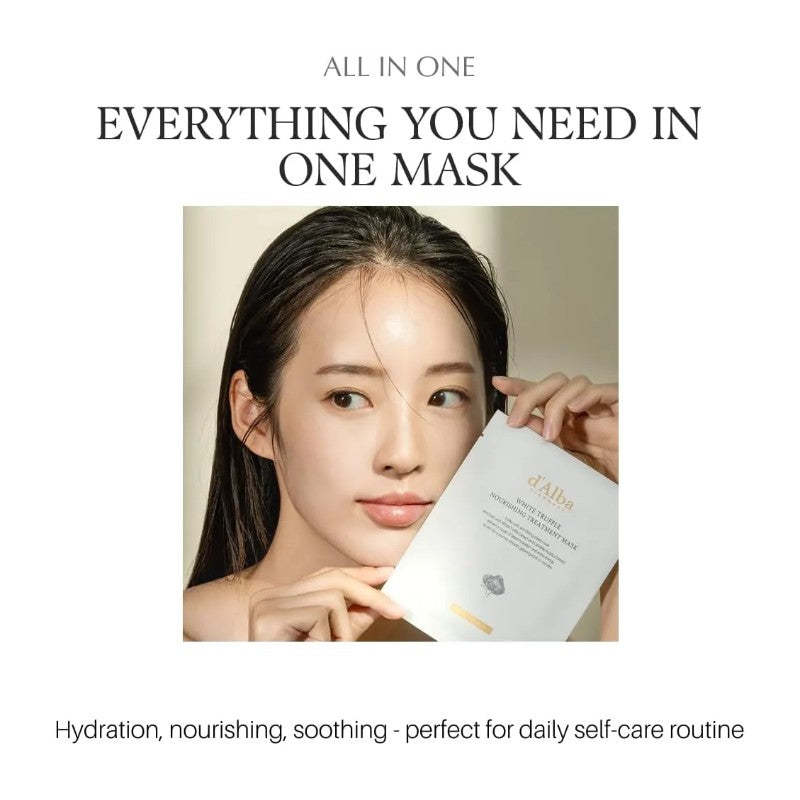 D'Alba White Truffle Nourishing Treatment Mask 1pcs