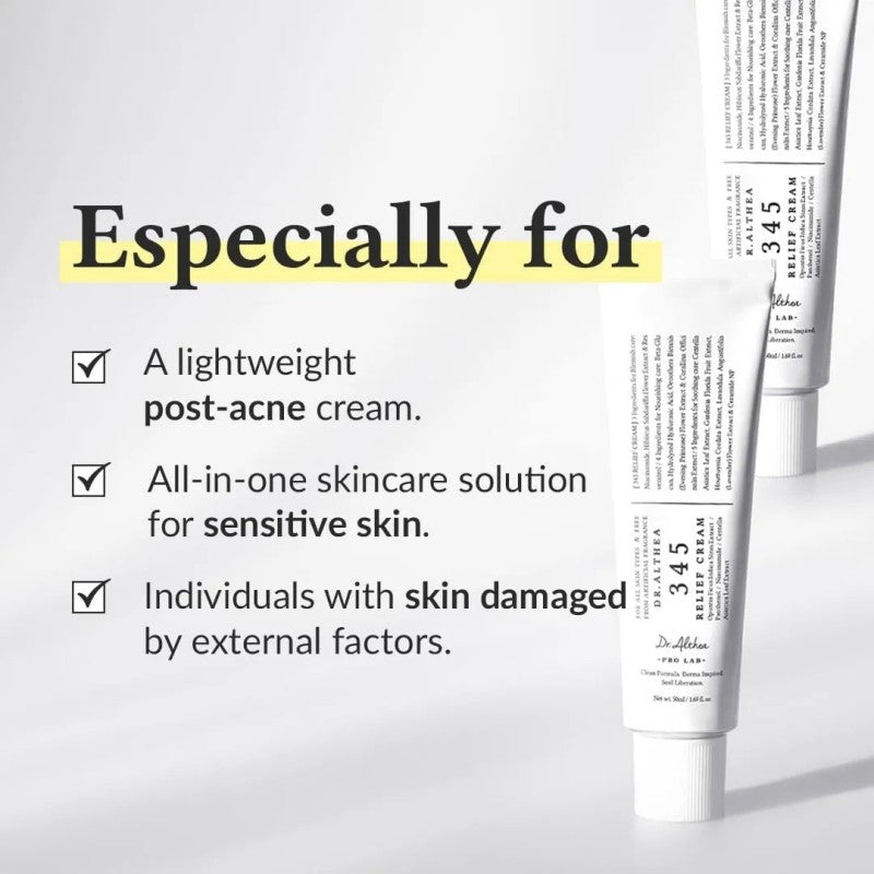 Dr.Althea 345 Relief Cream Daily Face Moisturizer 50ml