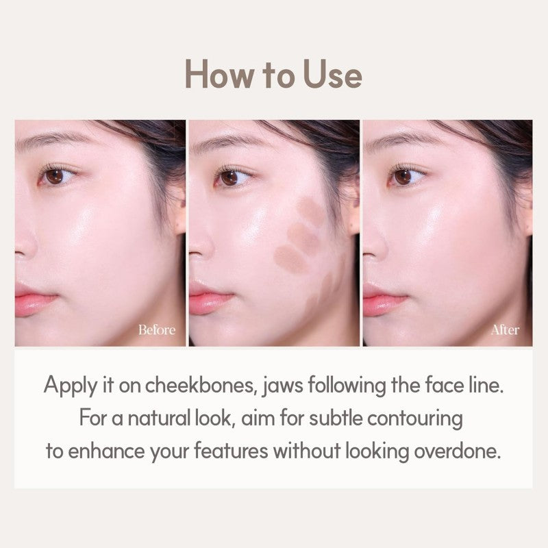 Espoir Be Glow Shading Stick Contour #2N Neutral Gray 9g