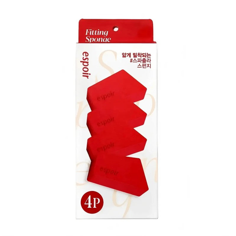 Espoir Fitting Sponge Handy 4pcs