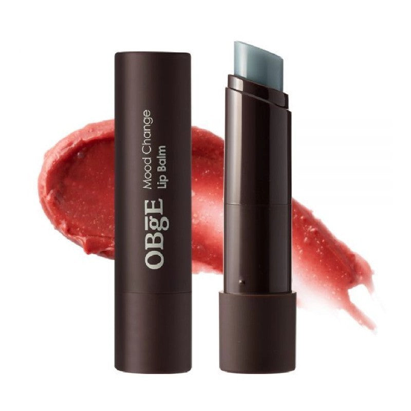 Obge Mood Change Lip Balm Natural Red