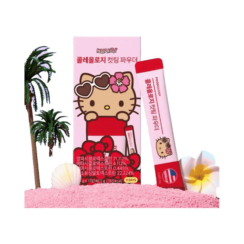 Foodology x Hello Kitty Coleology Cutting Powder Sticks 10+2pcs