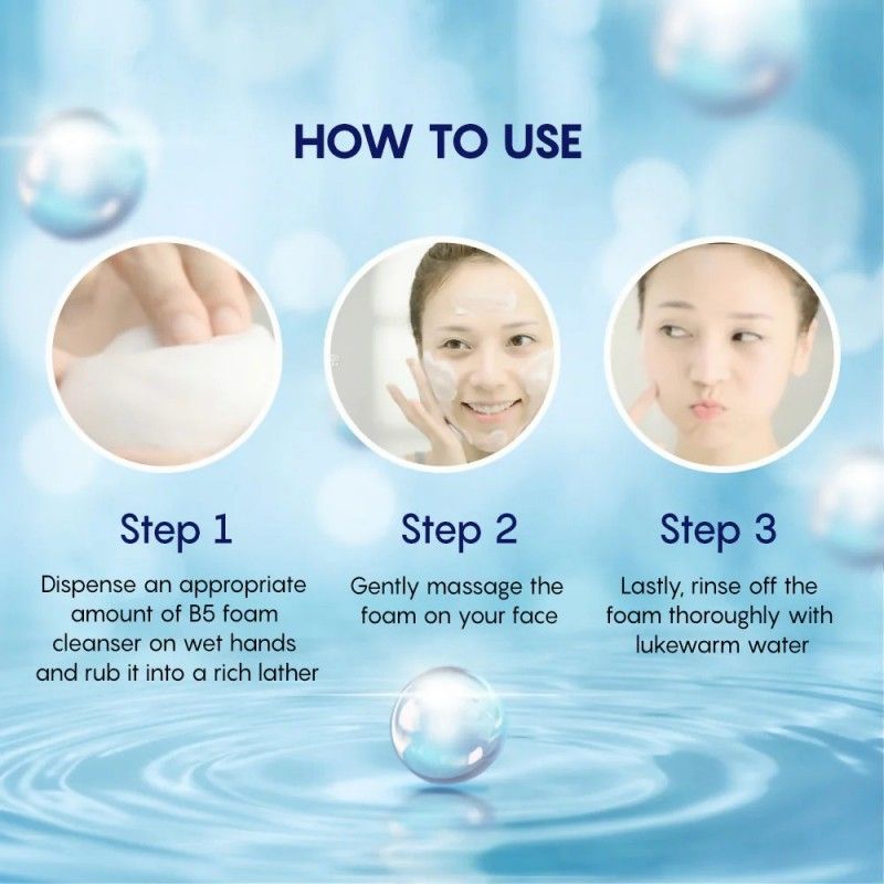 AHC Premium Ex Hydra B5 Soothing Foam 180ml