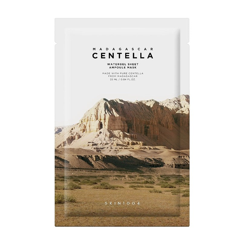 Skin1004 Madagascar Centella Watergel Sheet Ampoule Mask 25ml*1pcs